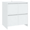 Senkit 2 kpl valkoinen 70x41x75 cm tekninen puu