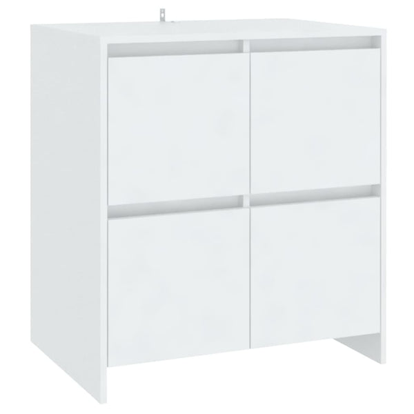 Senkit 2 kpl valkoinen 70x41x75 cm tekninen puu
