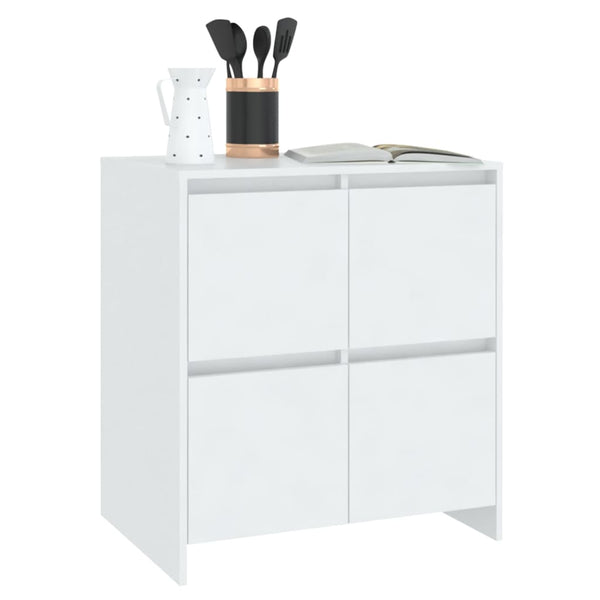 Senkit 2 kpl valkoinen 70x41x75 cm tekninen puu
