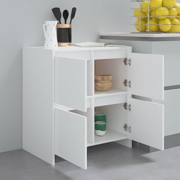 Senkit 2 kpl valkoinen 70x41x75 cm tekninen puu