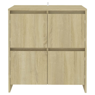 Senkit 2 kpl Sonoma-tammi 70x41x75 cm tekninen puu