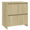 Senkit 2 kpl Sonoma-tammi 70x41x75 cm tekninen puu