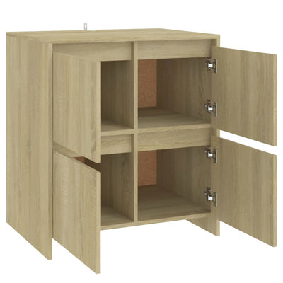 Senkit 2 kpl Sonoma-tammi 70x41x75 cm tekninen puu