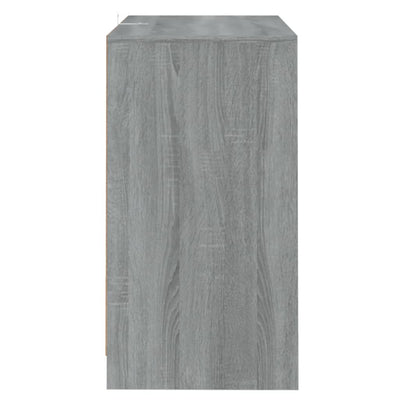 Senkit 2 kpl harmaa Sonoma 70x41x75 cm tekninen puu