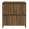 Senkit 2 kpl ruskea tammi 70x41x75 cm tekninen puu
