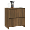 Senkit 2 kpl ruskea tammi 70x41x75 cm tekninen puu