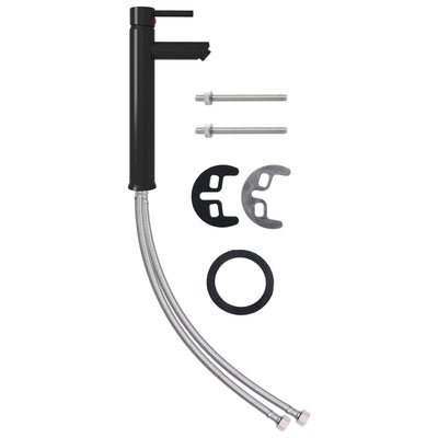 Kirkas kylpyhuoneen pesuallas hana ja tulppa Aninoiu karkaistu lasi