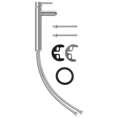 Kulta kylpyhuoneen pesuallas hana ja tulppa Aninoiu (karkaistu lasi)