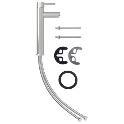 Kulta kylpyhuoneen pesuallas hana ja tulppa Aninoiu (karkaistu lasi)