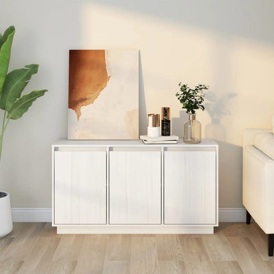 Senkki valkoinen 111x34x60 cm täysi mänty