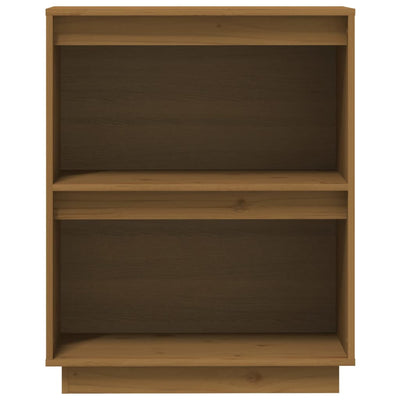 Konsolikaappi hunajanruskea 60x34x75 cm täysi mänty