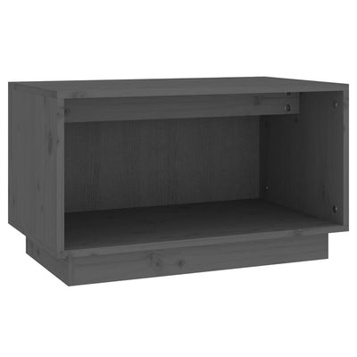 TV-taso harmaa 60x35x35 cm täysi mänty
