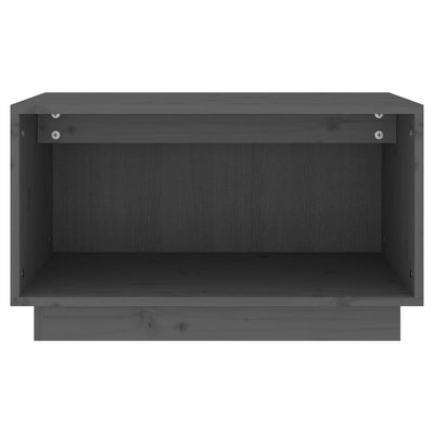 TV-taso harmaa 60x35x35 cm täysi mänty