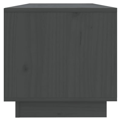 TV-taso harmaa 90x35x35 cm täysi mänty