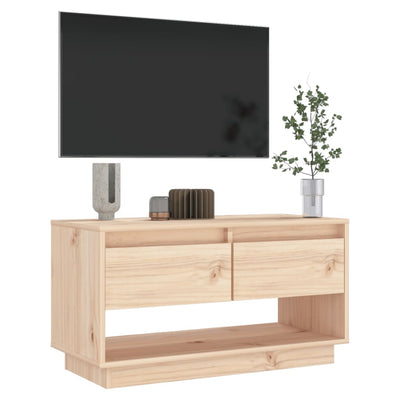 TV-taso 74x34x40 cm täysi mänty