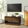 TV-taso hunajanruskea 74x34x40 cm täysi mänty