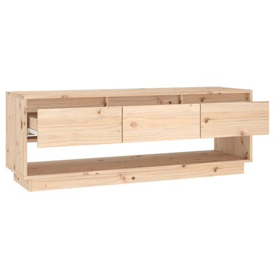 TV-taso 110,5x34x40 cm täysi mänty