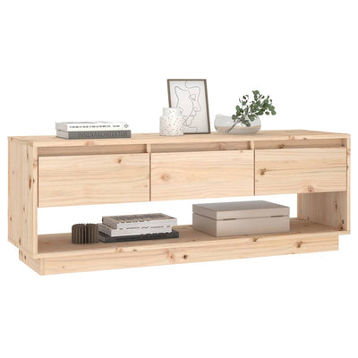 TV-taso 110,5x34x40 cm täysi mänty