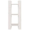 Valkoinen kirjahylly/tilanjakaja Genelia 41x35x91cm (mänty)
