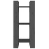 Harmaa kirjahylly/tilanjakaja Genelia 41x35x91cm (mänty)