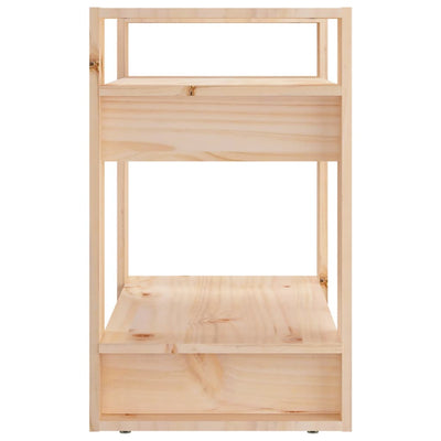 Kirjahylly/tilanjakaja Eyad 60x35x57cm (mänty)