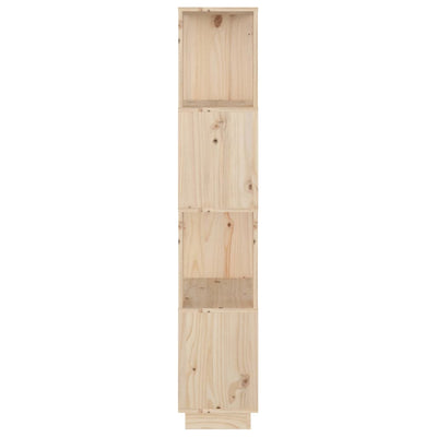 Kirjahylly/tilanjakaja 51x25x132 cm täysi mänty