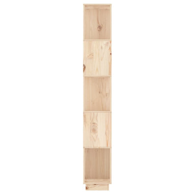 Kirjahylly/tilanjakaja 51x25x163,5 cm täysi mänty