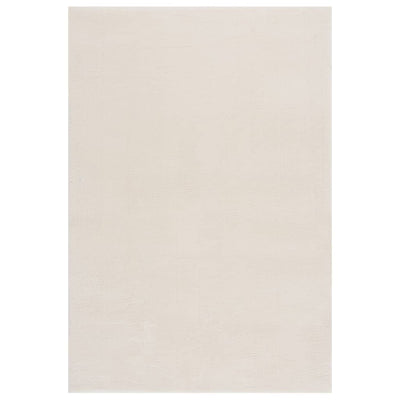 Matto pestävä pehmeä lyhyt nukka 160x230 cm liukumaton kerma