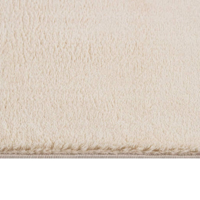 Matto pestävä pehmeä lyhyt nukka 160x230 cm liukumaton beige