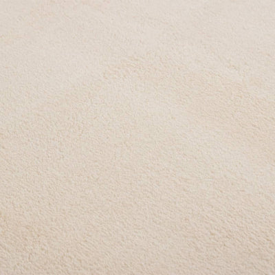 Matto pestävä pehmeä lyhyt nukka 160x230 cm liukumaton beige