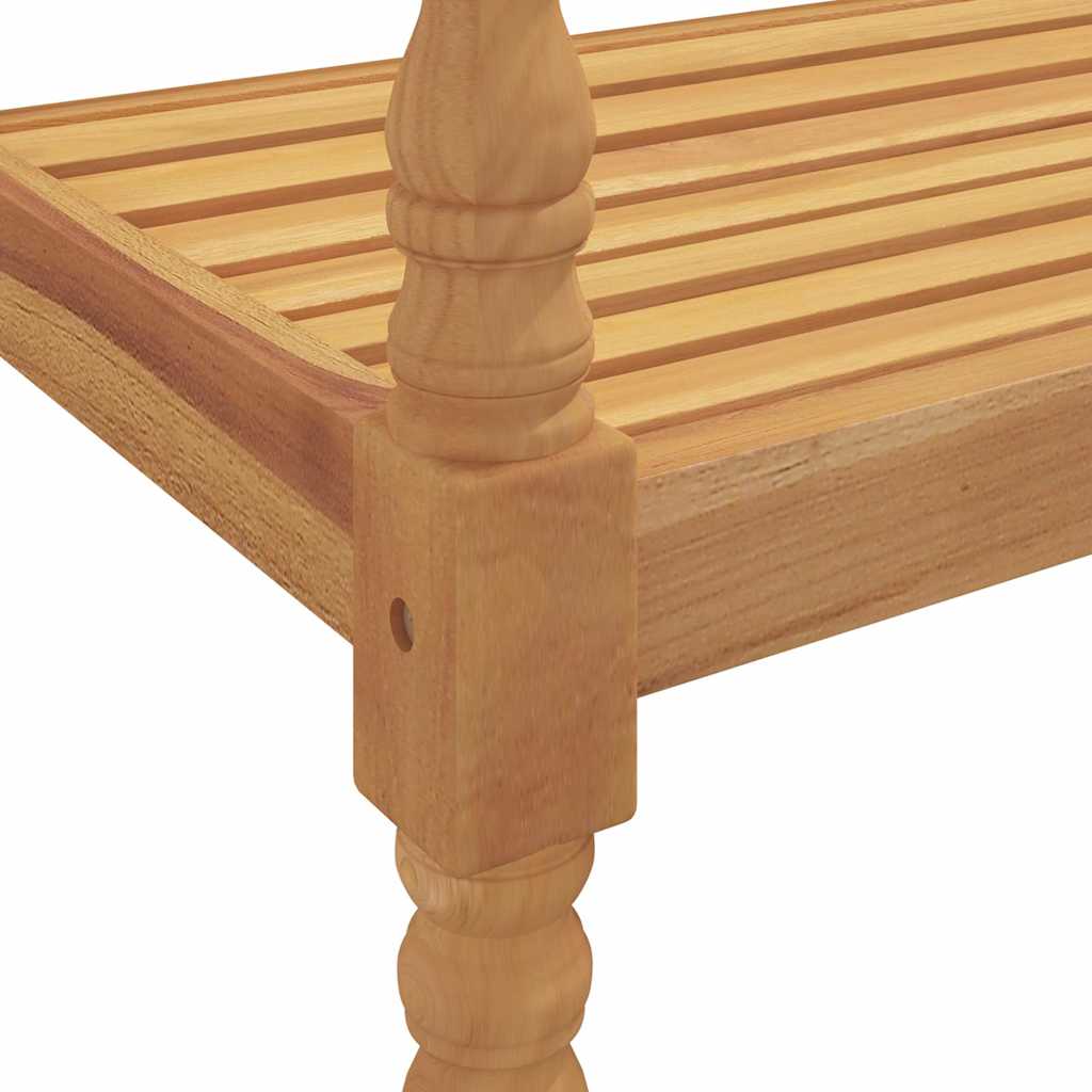 Batavia-penkki Ritu 150cm (tiikki)