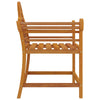 Puutarhatuolit 2 kpl 91x62x94 cm täysi tiikki
