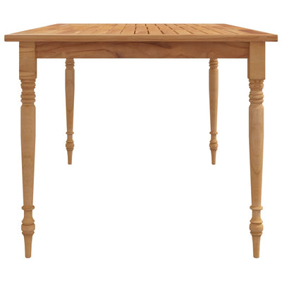 Batavia pöytä 150x90x75 cm täysi tiikki