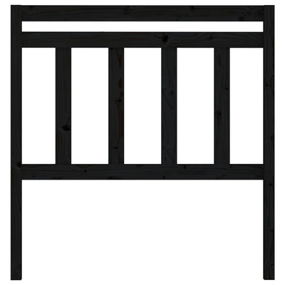 Musta sängynpääty Enula 106x4x100cm (mänty)