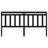 Musta sängynpääty Enula 186x4x100cm (mänty)