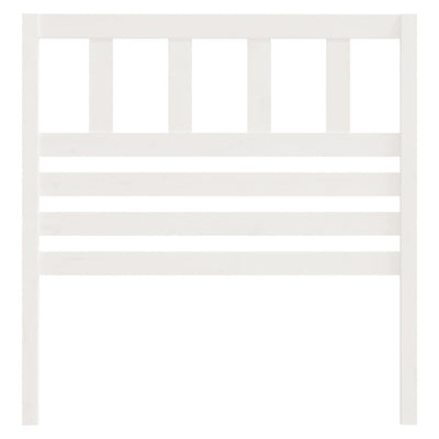 Valkoinen sängynpääty Stefea 81x4x100cm (mänty)