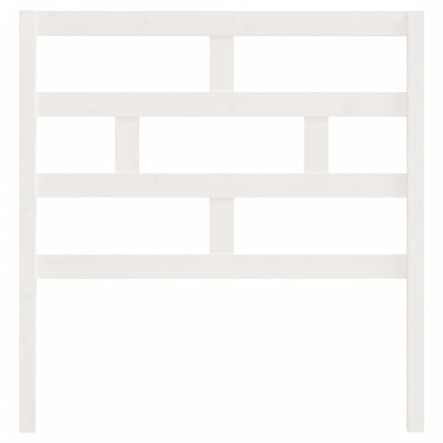 Valkoinen sängynpääty Sabata 81x4x100cm (mänty)