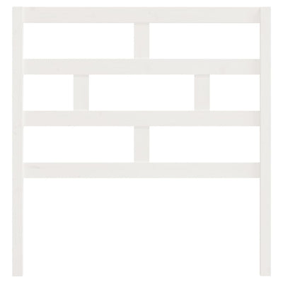 Valkoinen sängynpääty Sabata 96x4x100cm (mänty)