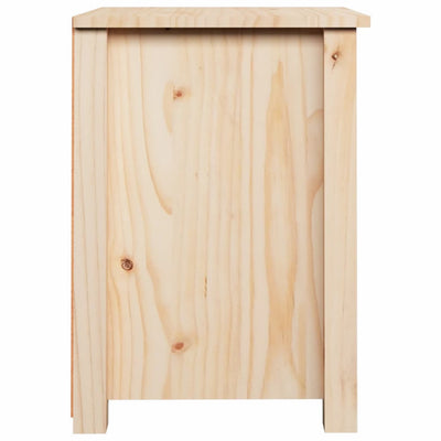 Yöpöydät 2 kpl 40x35x49 cm täysi mänty