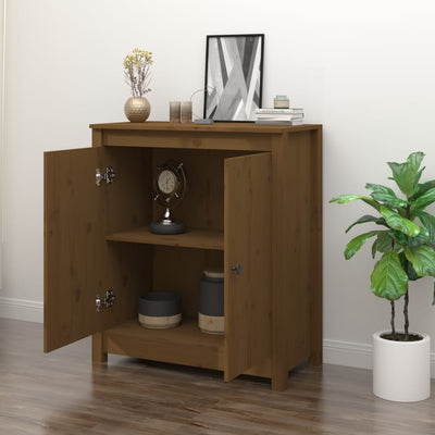 Senkki hunajanruskea 70x35x80 cm täysi mänty