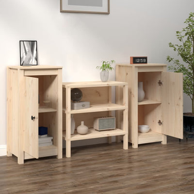 Senkit 2 kpl 40x35x80 cm täysi mänty