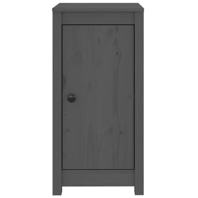 Senkit 2 kpl harmaa 40x35x80 cm täysi mänty