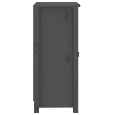 Senkit 2 kpl harmaa 40x35x80 cm täysi mänty