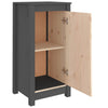 Senkit 2 kpl harmaa 40x35x80 cm täysi mänty