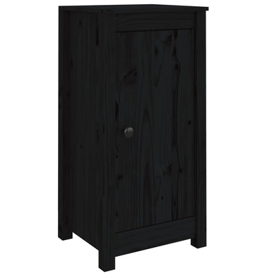 Senkit 2 kpl musta 40x35x80 cm täysi mänty