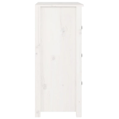 Valkoinen senkki Alwilda 70x35x80cm (mänty)