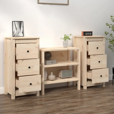 Senkit 2 kpl 40x35x80 cm täysi mänty