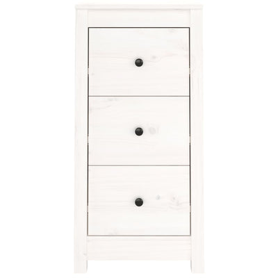 Senkit 2 kpl valkoinen 40x35x80 cm täysi mänty