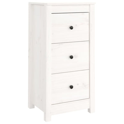 Senkit 2 kpl valkoinen 40x35x80 cm täysi mänty