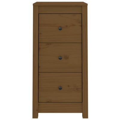 Senkit 2 kpl hunajanruskea 40x35x80 cm täysi mänty